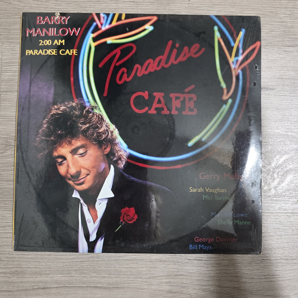 Barry Manilow Paradise Café Vinyl Record